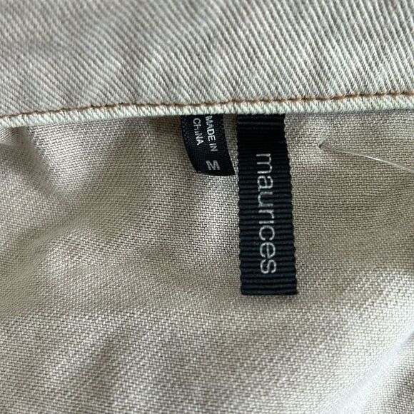 Maurice’s denim jean light jacket coat - Picture 3 of 5